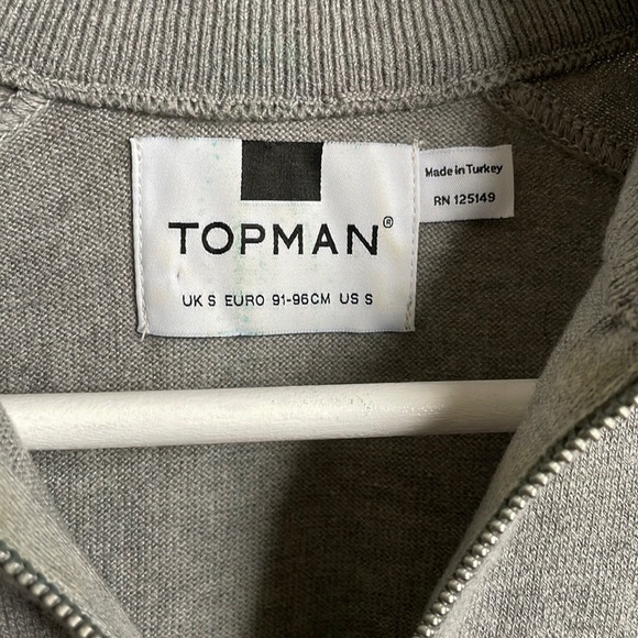 Topman quarter zip up top - Picture 4 of 5